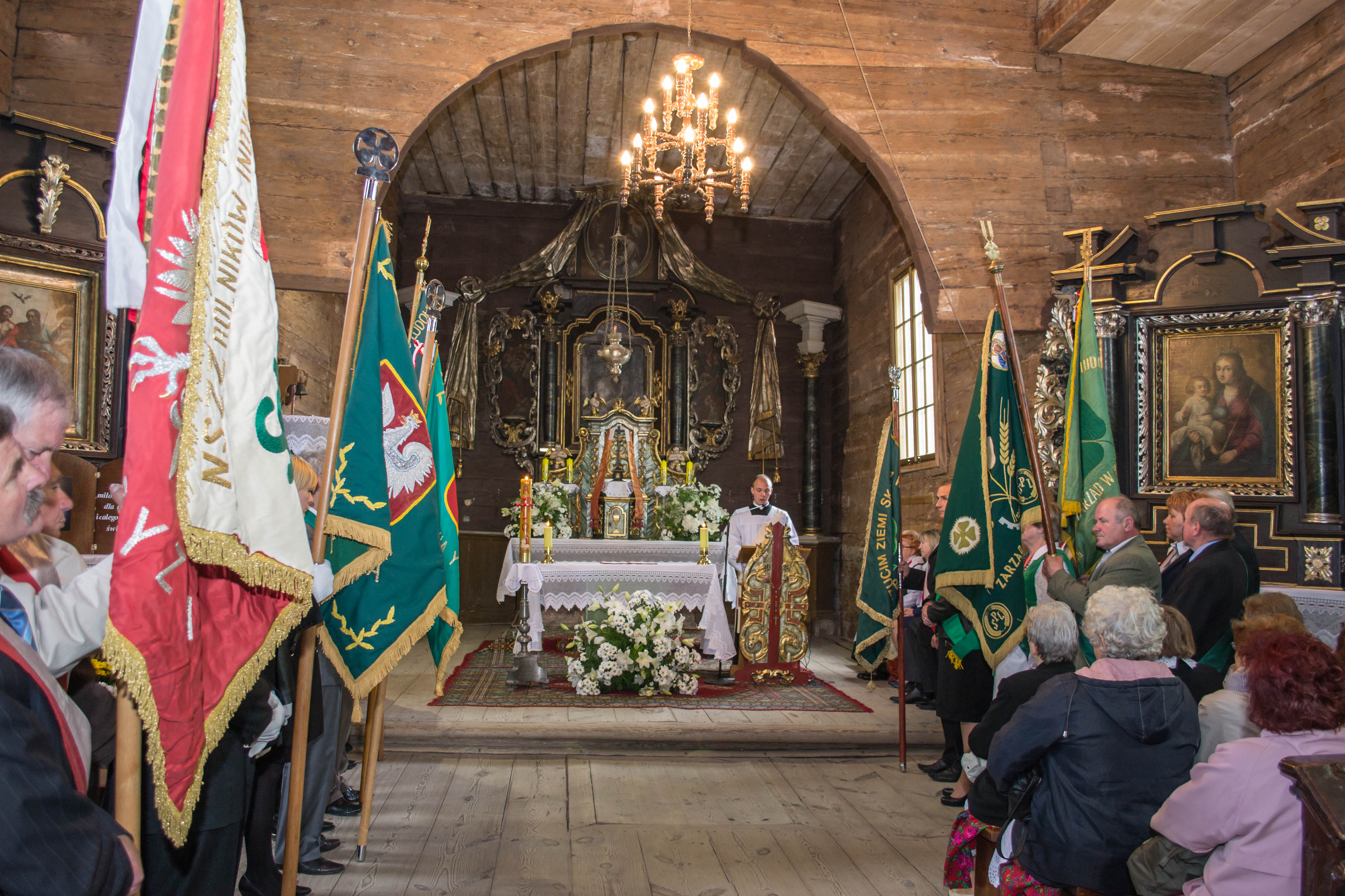 Sanktuaria znaczone modlitwą rolników: Gidle