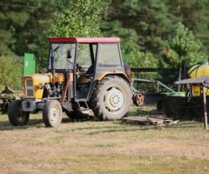kradzież ciągniki