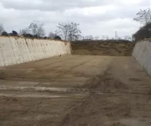 Konserwacja pasz – konstrukcja silosu kiszonkarskiego.