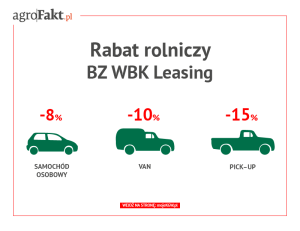 bz wbk leasing rabat rolniczy