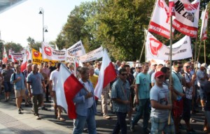 protest sadowników