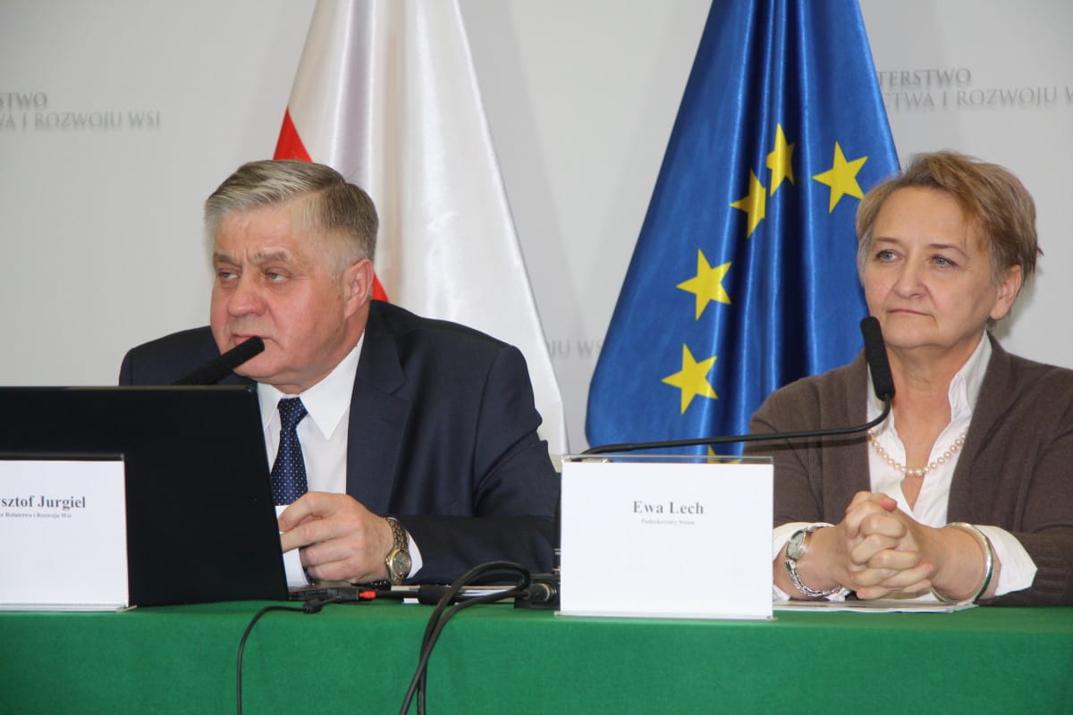 dobry rok w rolnictwie / minister podsumowuje