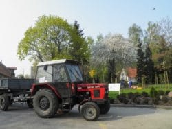 Szkoła ma oczywiście swój park maszynowy (fot. ZSOiO Pruszcz Gdańsk)