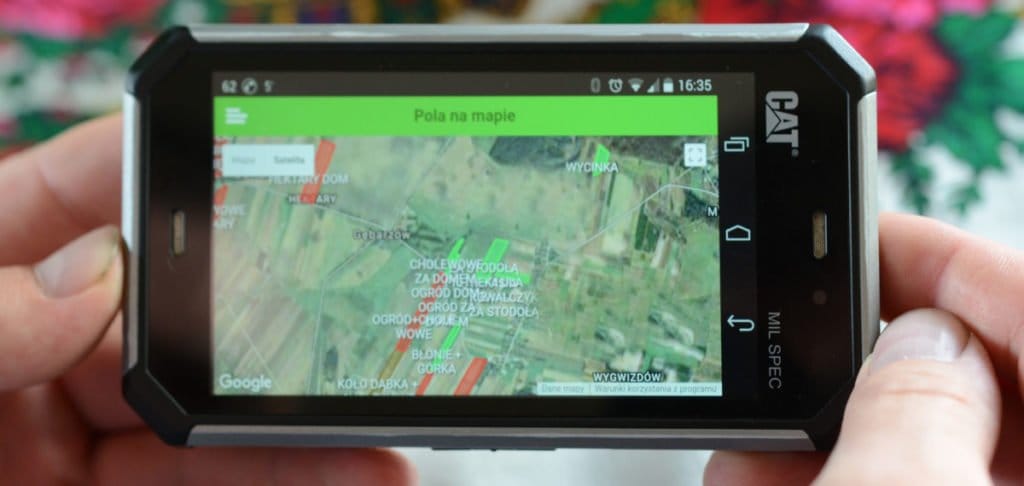 monitoring upraw przez smartfon