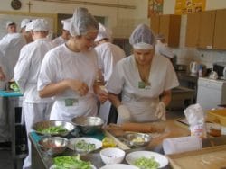 Zajęcia w pracowni gastronomiczne