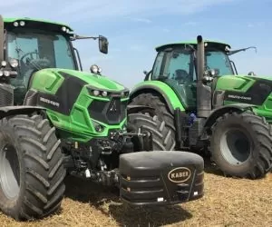 Pokazy polowe Deutz – Fahr w Szczawinie Kościelnym