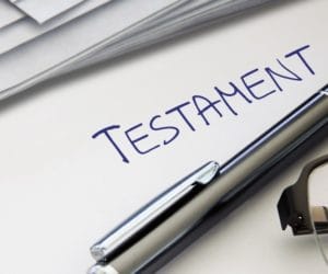 jak napisać testament