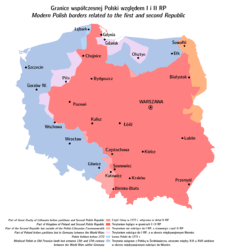 Mapa Polski
