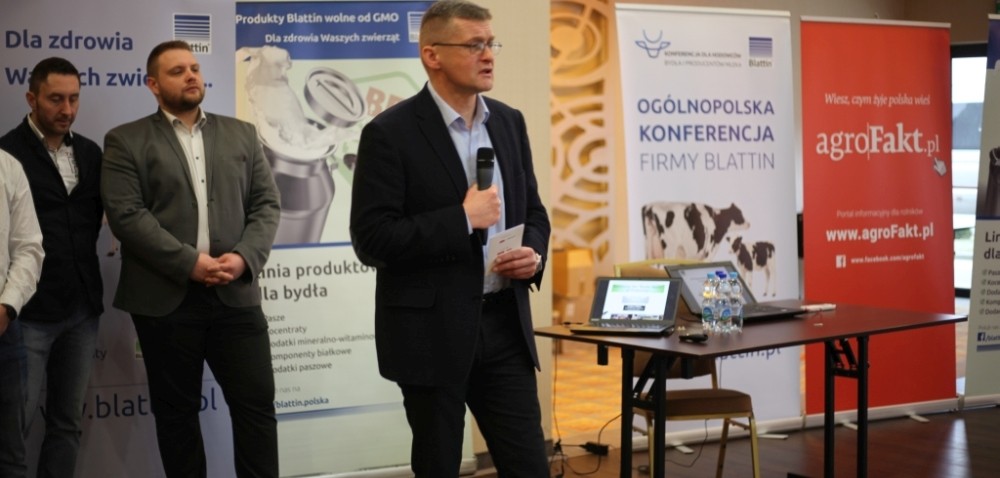 Efektywna produkcja mleka na konferencji Blattin w&nbsp;Łomży