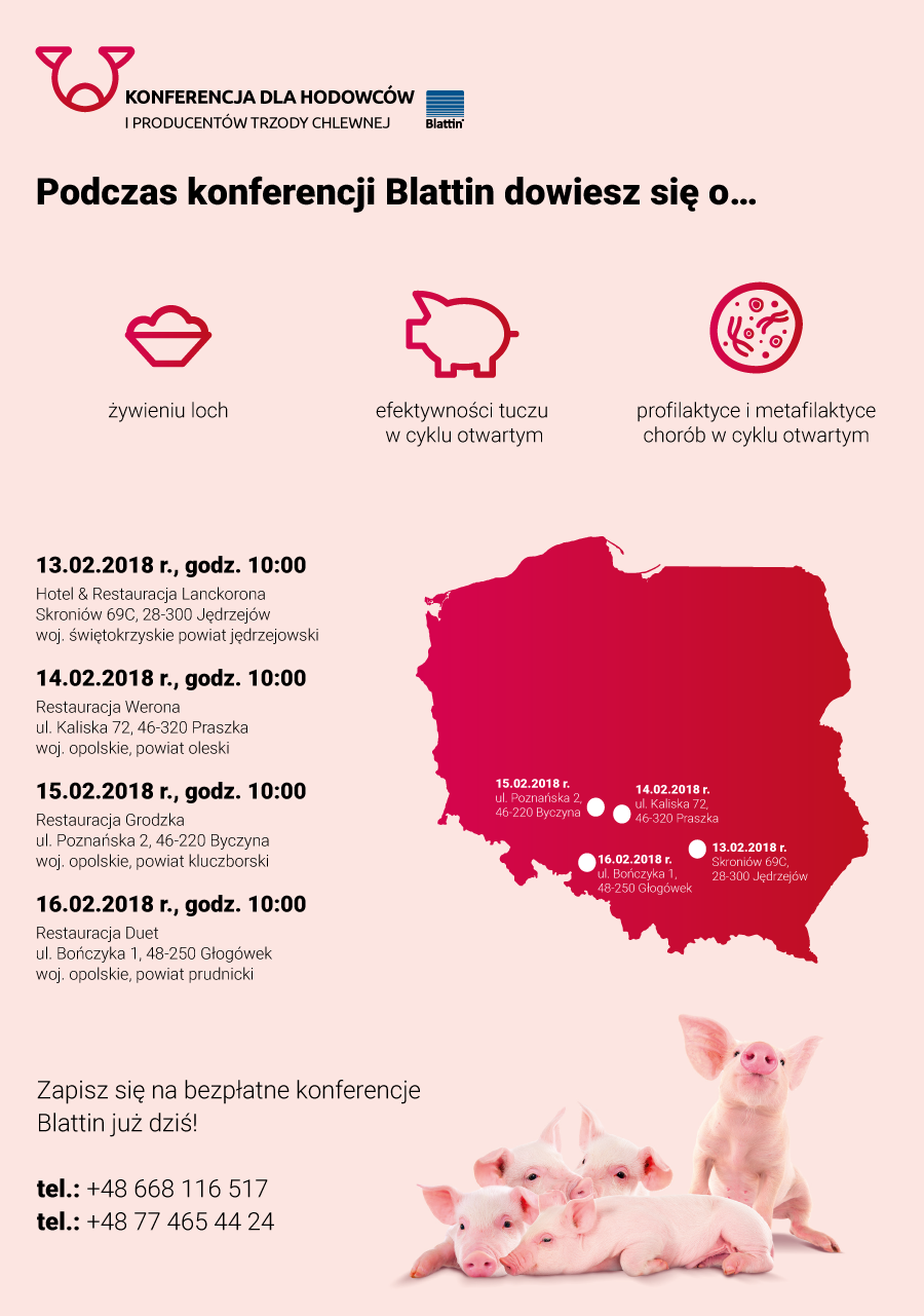 konferencja Blattin dla producentów trzody