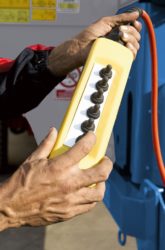 Sterowanie elektrohydrauliczne wozu blattin