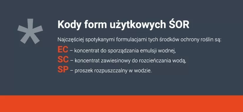 środki ochrony roślin