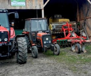 Garaż na sprzęt rolniczy