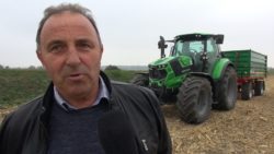 Piotr Kaczmarek użytkuje już kombajn z serii Deutz-Fahr C5000
