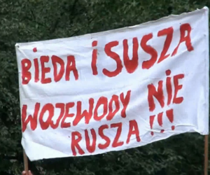 protest rolników w opolskim