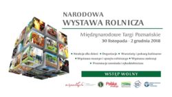 Narodowa Wystawa Rolnicza 2018 program