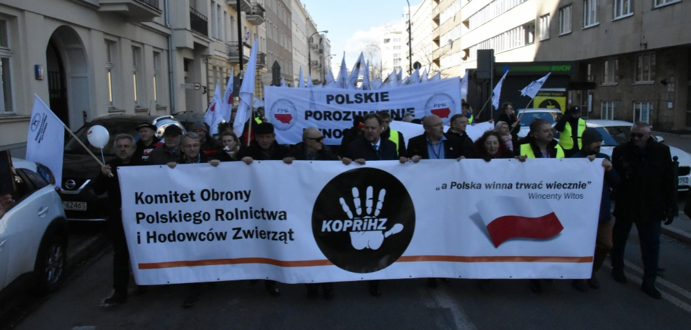 Protest polskich rolników
