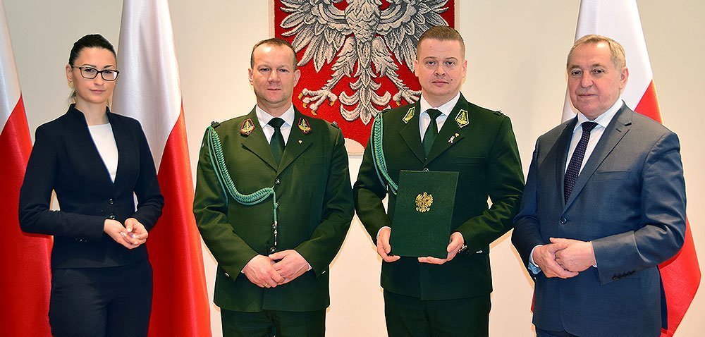 Nowy łowczy krajowy Albert Kołodziejski
