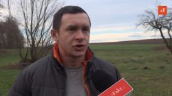 rolnik z Ostrożnicy Krzysztof Cichoń