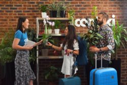 Biuro podróży hotel dla roślin