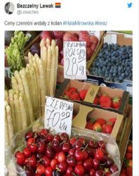 ceny czereśni 2020