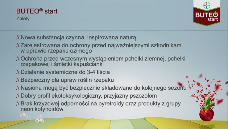 Konferencja prasowa Bayer - Nowości w ofercie dla rzepaku Dekalb