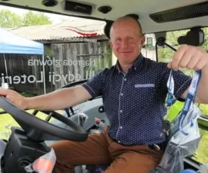 Loteria Grupy Azoty: ciągnik New Holland pojechał na Roztocze