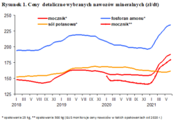 Ceny nawozow na krajowym rynku