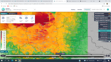 mapa pogody na 23/23 września