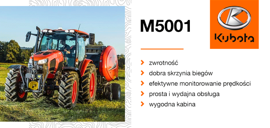 ciągnik Kubota M5091