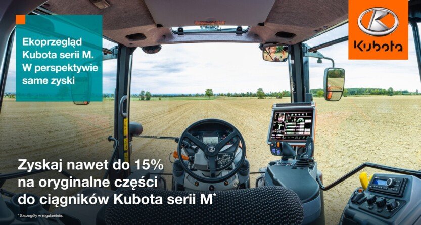 Ekoprzegląd ciągników Kubota serii M
