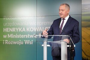 Aktualności rolnicze - Minister Henryk Kowalczyk - pomoc klęskowa