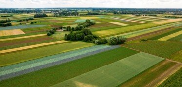 Polska wieś 2023 - wieś z lotu ptaka