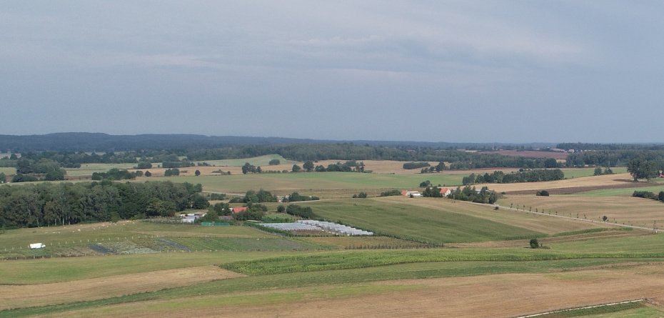 ceny zakupu użytków rolnych - wieś z lotu ptaka