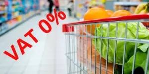 Zerowy VAT na żywność w&nbsp;2024 roku