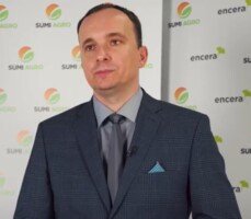 dr Daniel Zawada omówił preparat Encera firmy Sumi Agro Poland