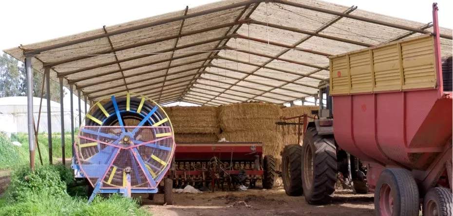 Wiata rolnicza bez pozwolenia na budowę?