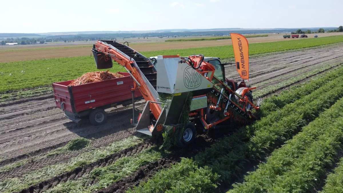 Specjalistyczny kombajn Weringen RVS-1 rekomendowany dla dużych gospodarstw