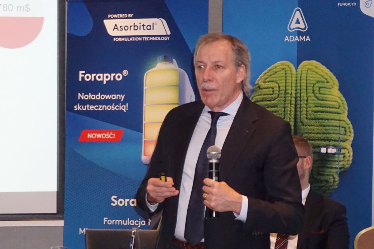 Prezes ADAMA, Sergio Dedominici Paz, mówił o strategii firmy