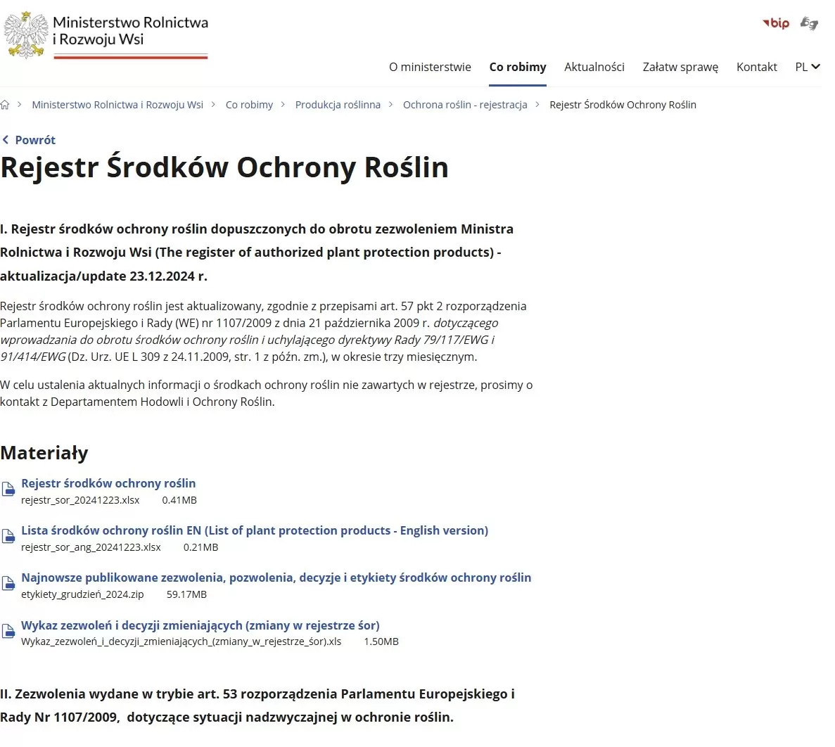 gdzie znaleźć informacje o środkach ochrony roślin