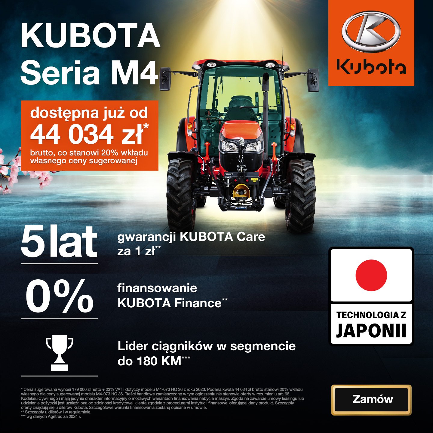 Promocja Kubota M4003