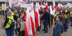 Protest rolników w Warszawie 2025 — protestujący apelują do rządzących