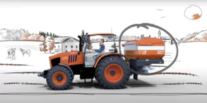 System TIM od Kuboty. Łatwiejsza praca z rozsiewaczem. Zobacz film