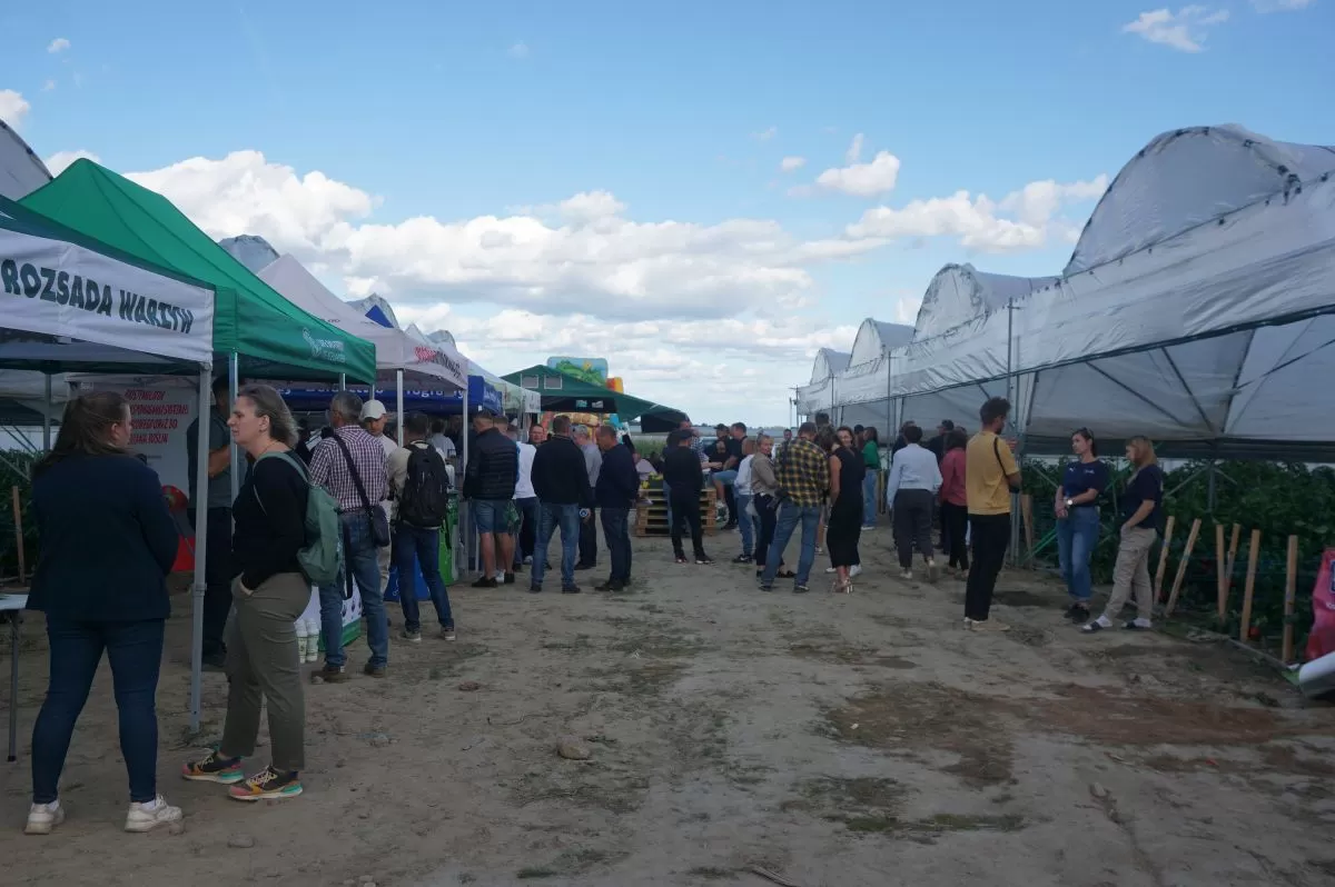 plantatorzy licznie przybyli na spotkanie w&nbsp;Grabowej.