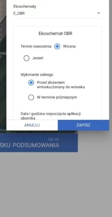 oświadczenie o wymieszaniu obornika 2025