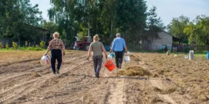 Pomocnik rolnika z Ukrainy