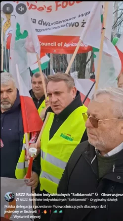 protest europejskich rolników