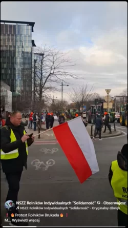 protest europejskich rolników
