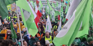 Rusza protest europejskich rolników przeciw polityce UE. Wawrzyniak relacjonuje