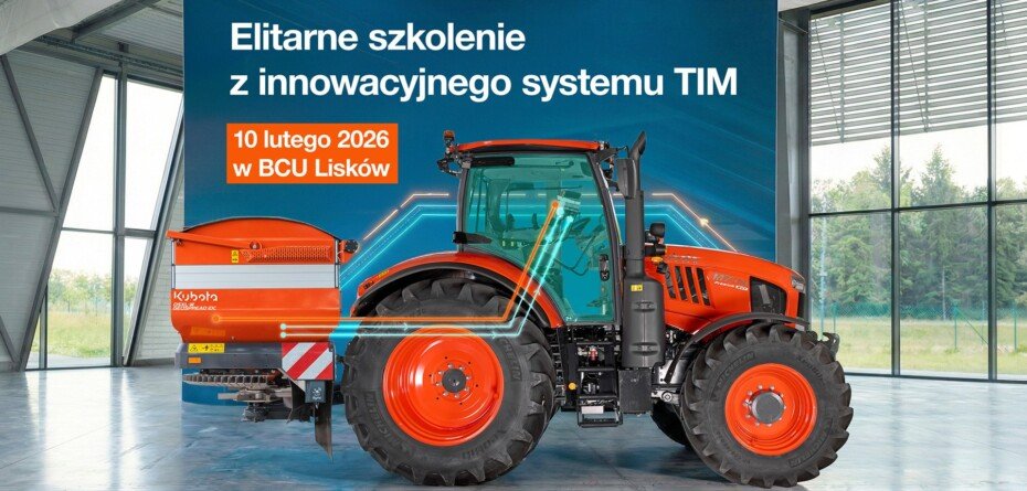Japońska odpowiedź na wyzwania Rolnictwa 4.0. Kubota M7004 Premium KVT z&nbsp;systemem TIM w&nbsp;centrum uwagi